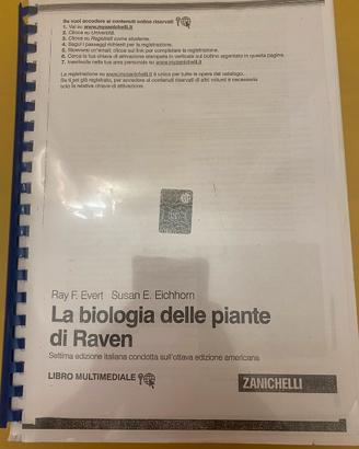 Libro La biologia delle piante di Raven