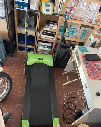 tapis roulant diadora magnetico nero verde