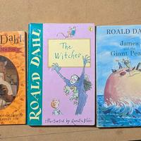 3 libri di Roald Dahl in inglese