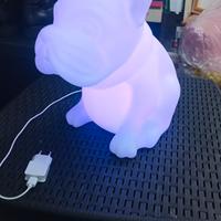 Casa a bluetooth da 7watt con luce  