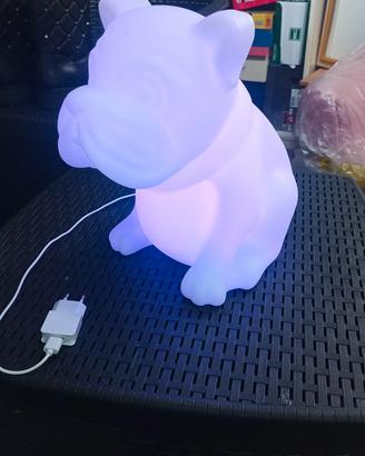 Casa a bluetooth da 7watt con luce  