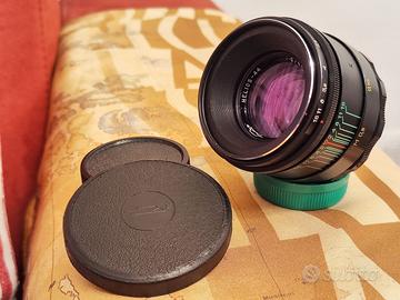 Helios 44-2 58mm f2 obiettivo ZENIT M42 matr. zero