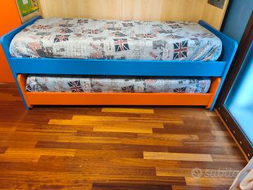 letti sovrapposti per stanzetta