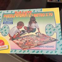 Puzzle gigante il campo indiano