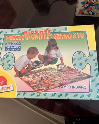 Puzzle gigante il campo indiano