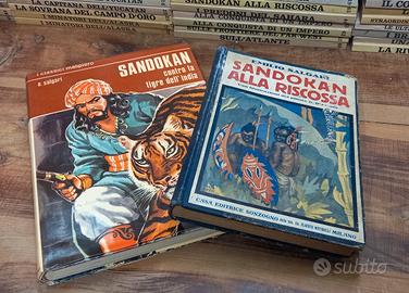Sandokan alla riscossa 1929 E. Salgari tigre India