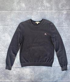 Maglione Burberry Brit Blu Scuro Taglia S