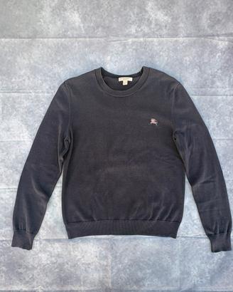 Maglione Burberry Brit Blu Scuro Taglia S