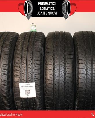 4 Gomme 215 70 R 15C Michelin al 82% SPED GRATIS