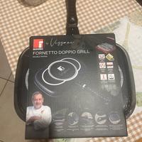 Padella doppio grill Bergner by Vissani