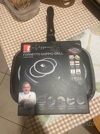 Padella doppio grill Bergner by Vissani