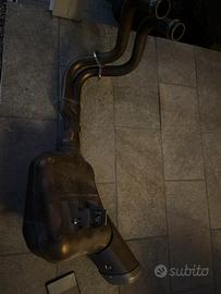 Scarico oroginale YAMAHA MT-07 del 2017