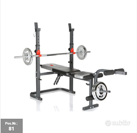 Panca Pesi Martello Bermuda XT NUOVA!!!