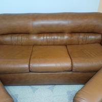 Divano letto + 2 poltrone