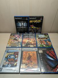 Lotto 8 Giochi Playstation 2 Funzionanti Pal Buone