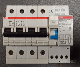 ABB - magnetotermico differenziale 4 Poli