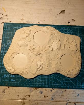 Elemento scenico Terrain wargame Citadel Wood base