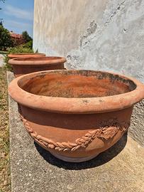 VASI TERRACOTTA IMPRUNETA FIRENZE