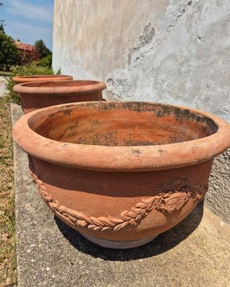 VASI TERRACOTTA IMPRUNETA FIRENZE