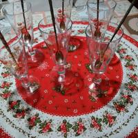 6 bicchieri bibita cristallo.