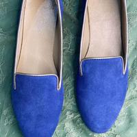 Scarpe artigianali in camoscio