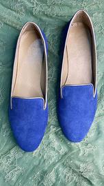 Scarpe artigianali in camoscio