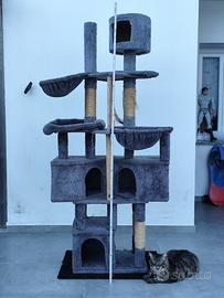 Tiragraffi Gatti Cuccia Torre Gigante alto 2Mt