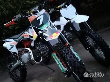 NUOVE Pit bike 125 REPLICA Redbull RUOTE 17/14