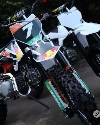 NUOVE Pit bike 125 REPLICA Redbull RUOTE 17/14