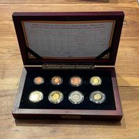 Monete divisionali Belgio fondo specchio