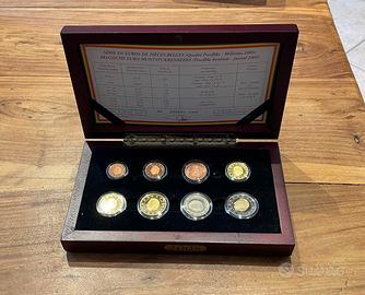 Monete divisionali Belgio fondo specchio