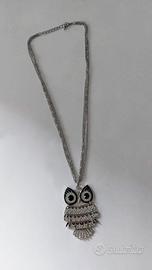 Collana Blue Spirit Gufo NUOVA