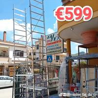 trabattello punteggio alluminio alto 5.5 MT