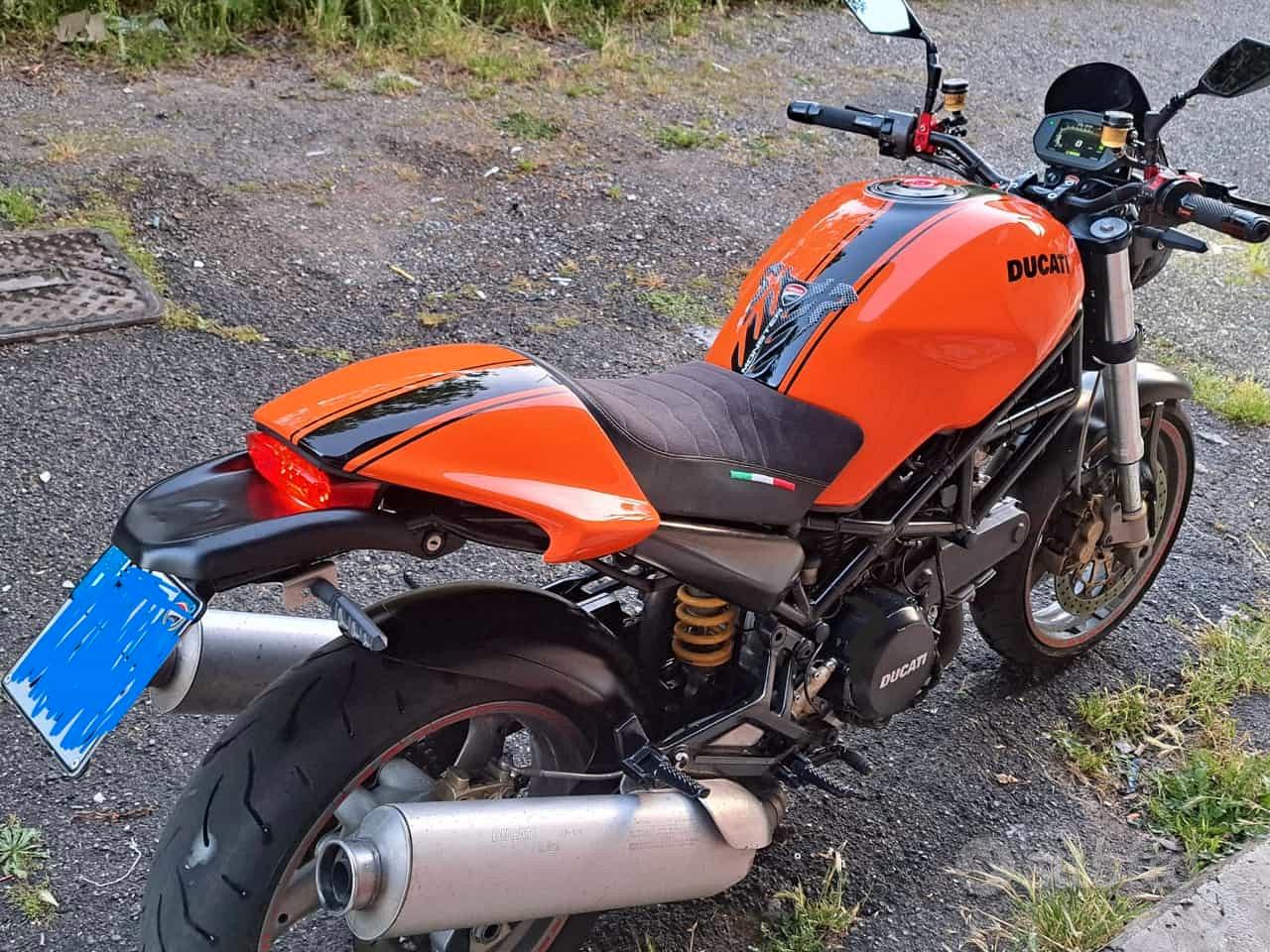 Ducati monster online orange