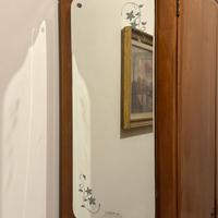 Specchio decorato anni Cinquanta