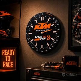 orologio KTM di design - orologio da parete