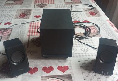 casse pc dolby 2.1 della trust