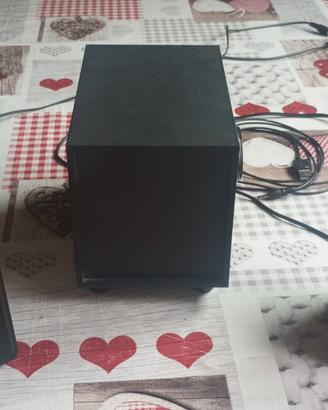 casse pc dolby 2.1 della trust