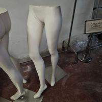 Set 3 Gambe Manichino Vetrina H110 cm con Base 35c