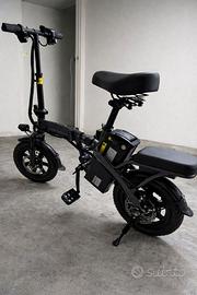 E-Bike bicicletta Pieghevole 14” NUOVA – Aut. 30km