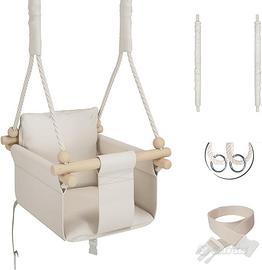 Altalena neonato per bambini, Altalene di legno da