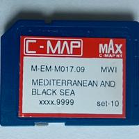 C-Map NT  SD Card Mediterranean and Black Sea 