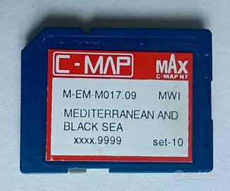 C-Map NT  SD Card Mediterranean and Black Sea 