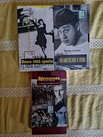 VHS 3 FILM: DRAMMATICO GUERRA - COMMEDIA - STORICO