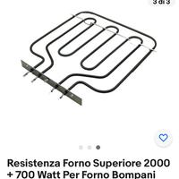 Resistenza forno bompani