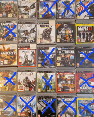 TRA I MIGLIORI Giochi ps3 play station