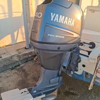 barca saver 4.5 con motore yamaha 40 60