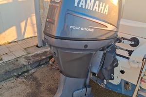 barca saver 4.5 con motore yamaha 40 60