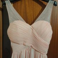 Abito da cerimonia Lei Chic rosa salmone