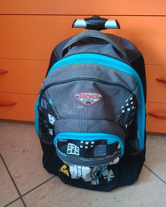 Zaino trolley per la scuola Seven  ragazzo
